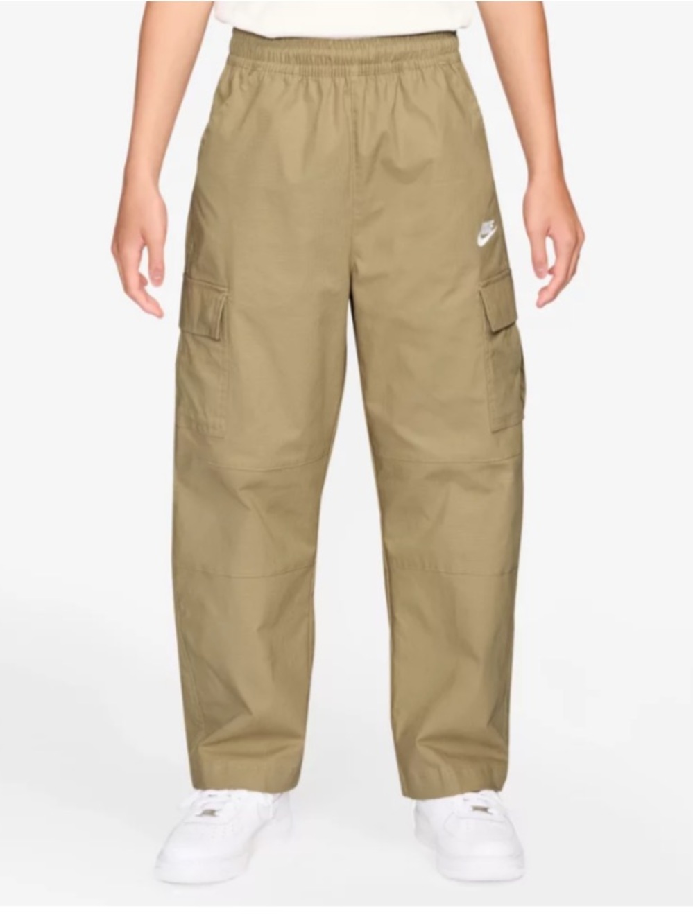 Nike Kids' Tan Cargo Joggers Tan